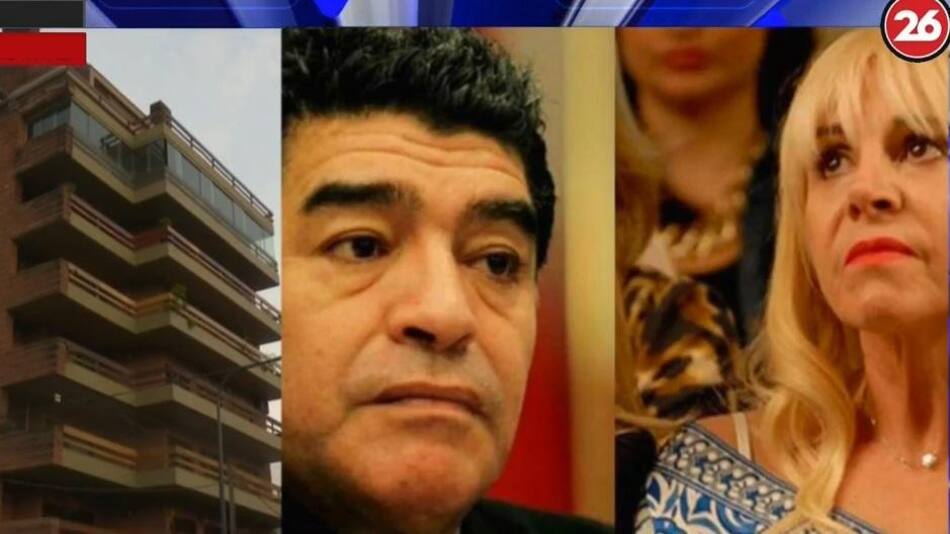 Allanamiento en la casa de Claudia Villafañe, Canal 26