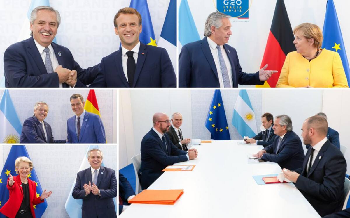 Alberto Fernández, reuniones en G20, Fotos: Presidencia