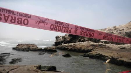 Derrame de hidrocarburos, Perú. Foto: EFE