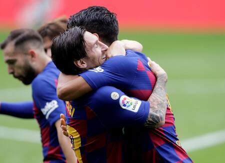 Lionel Messi, Luis Suárez, Barcelona, fútbol de España, Reuters