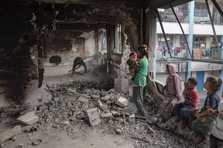 Guerra en Gaza. Foto: EFE