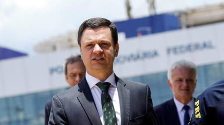 Anderson Torres, ex ministro de Justicia de Bolsonaro en Brasil. Foto: REUTERS.