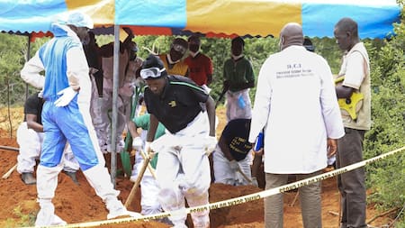 Kenia: la secta que promovía el ayuno extremo para "conocer a Jesús" sigue sumando víctimas. EFE