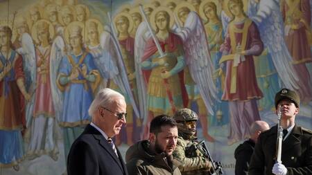 Joe Biden, Volodimir Zelenski, Reuters