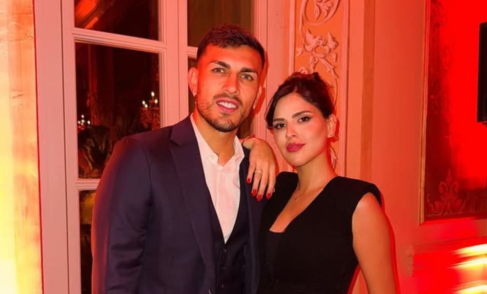 Leandro Paredes y Camila Galante. Foto: Instagram.