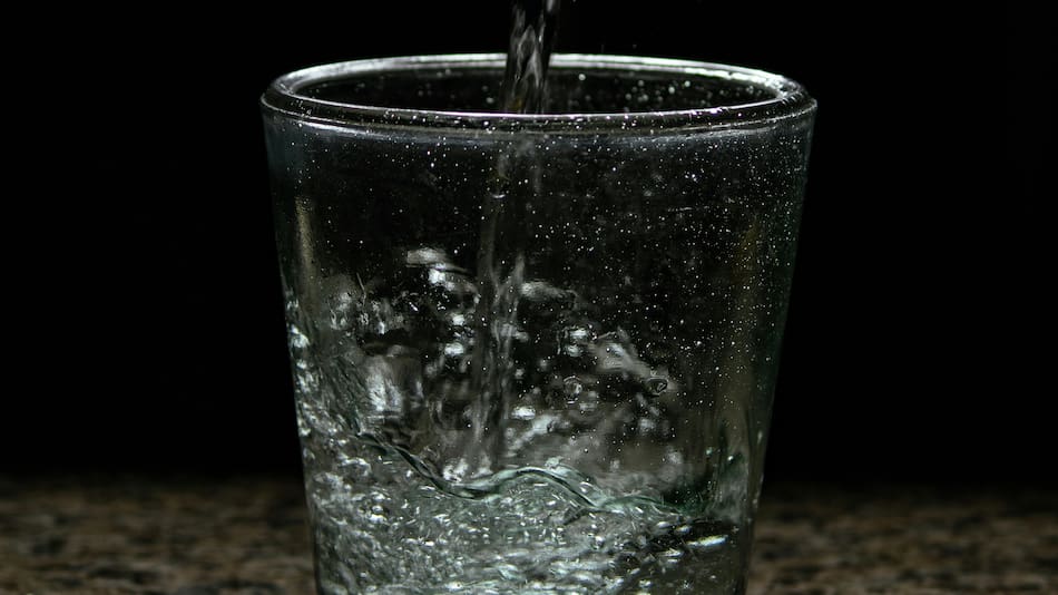 Agua contaminada por arsénico.