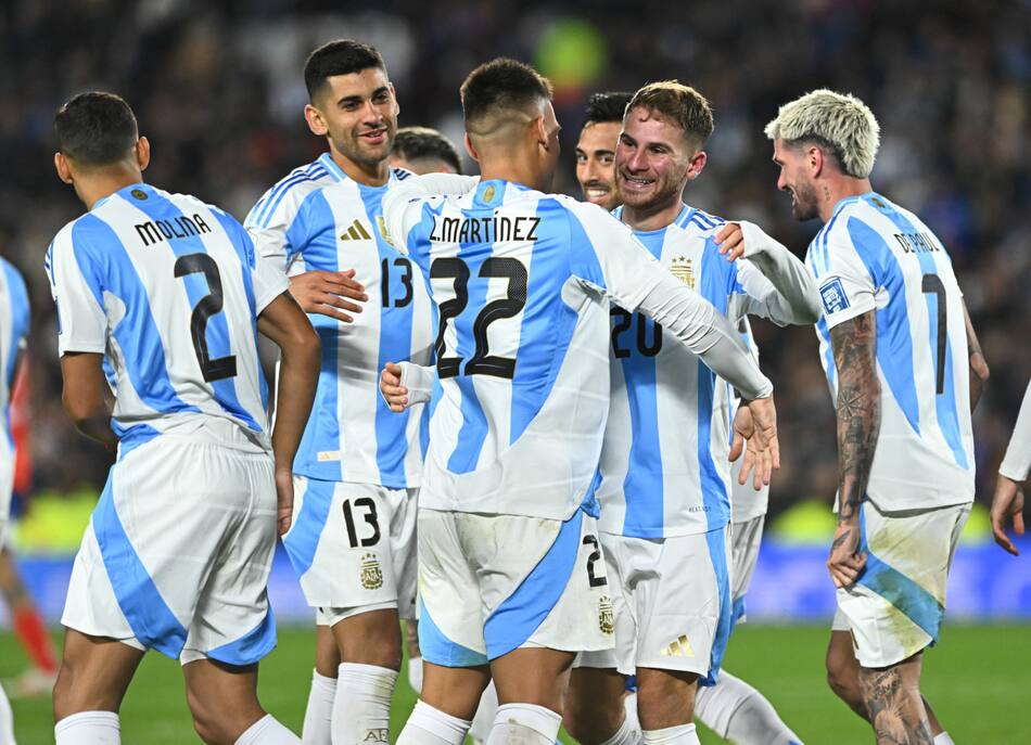 Argentina vs Chile, Eliminatorias. Foto: Reuters