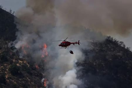 Incendios en Chile. Foto: REUTERS