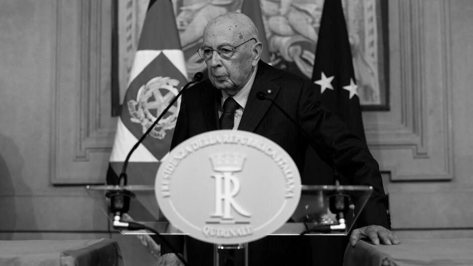 Giorgio Napolitano falleció a sus 98 años. Foto: Reuters.