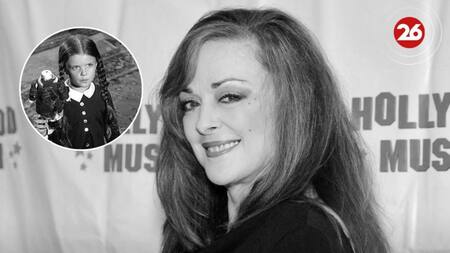 Falleció Lisa Loring. Foto: Canal 26.