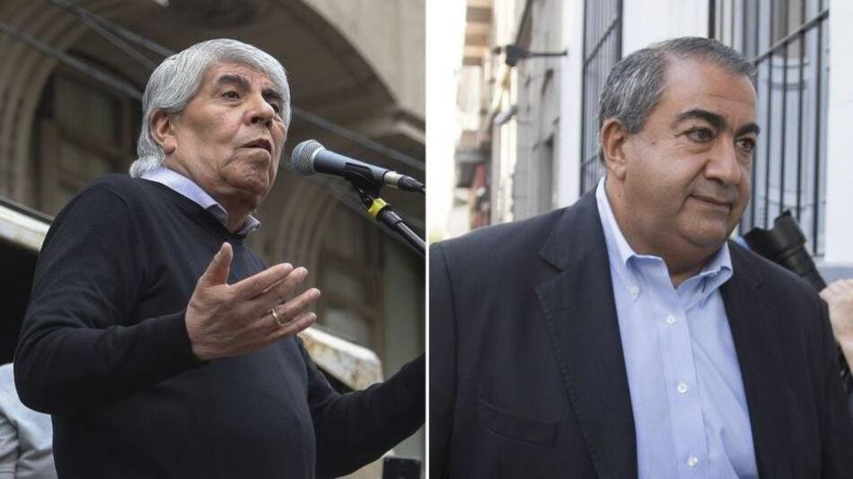 Hugo Moyano y Héctor Daer, sindicalismo argentino