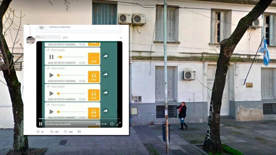 Preceptor denunciado por acoso sexual, los audios que lo comprometen