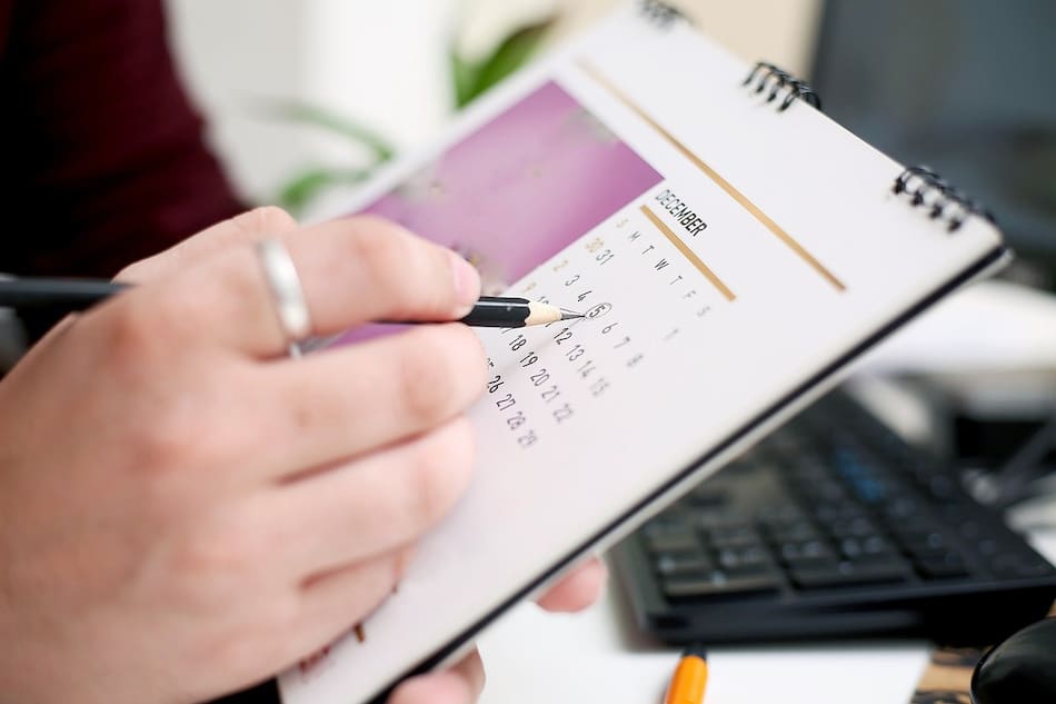 Calendario, feriado. Foto: Pixabay.