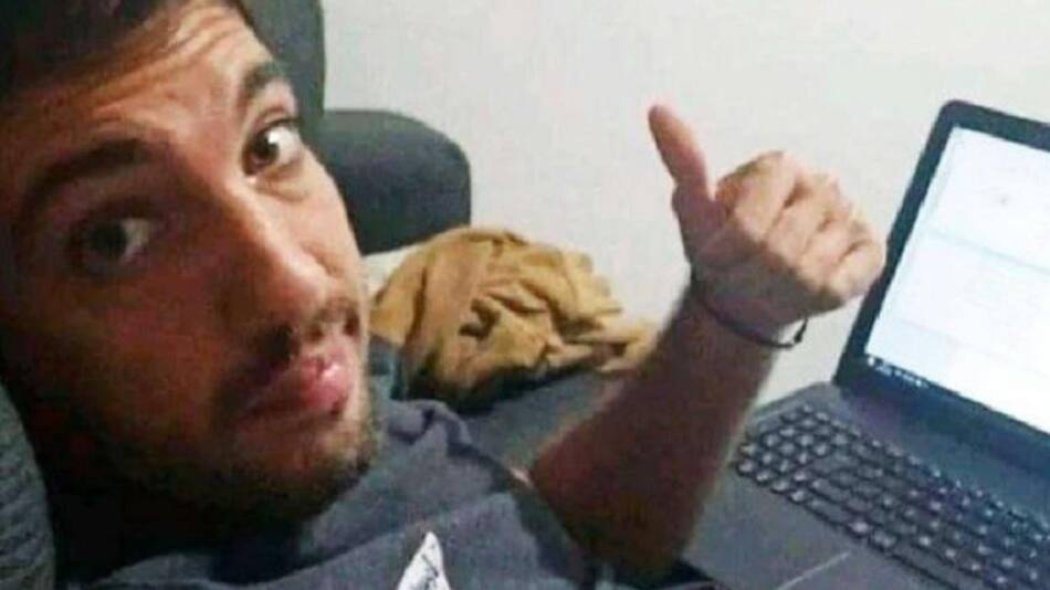 Gonzalo Calleja fue encontrado en un descampado por un lugareño. Foto: Gentileza UNO