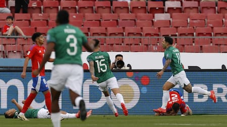 Eliminatorias, Chile vs. Bolivia. Foto: EFE.