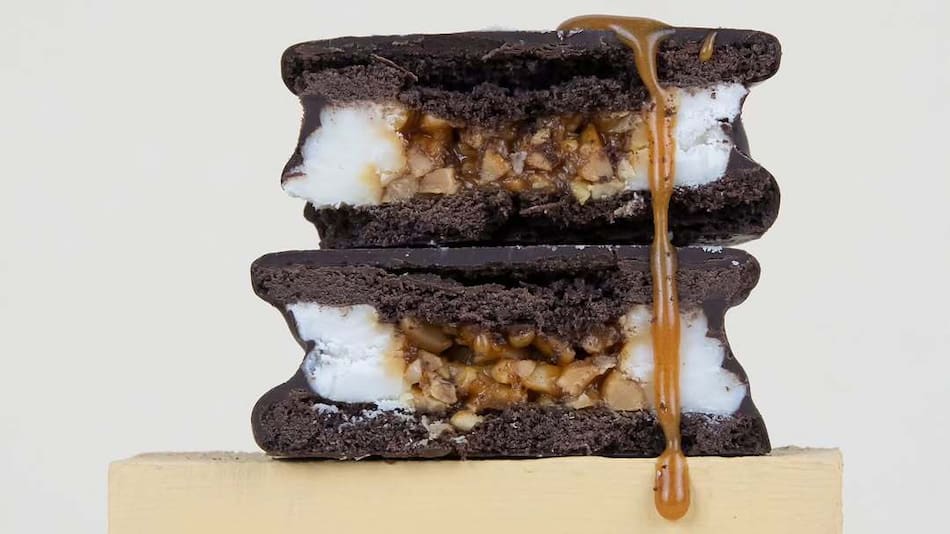 Alfajor de Cheesecake Snicker.