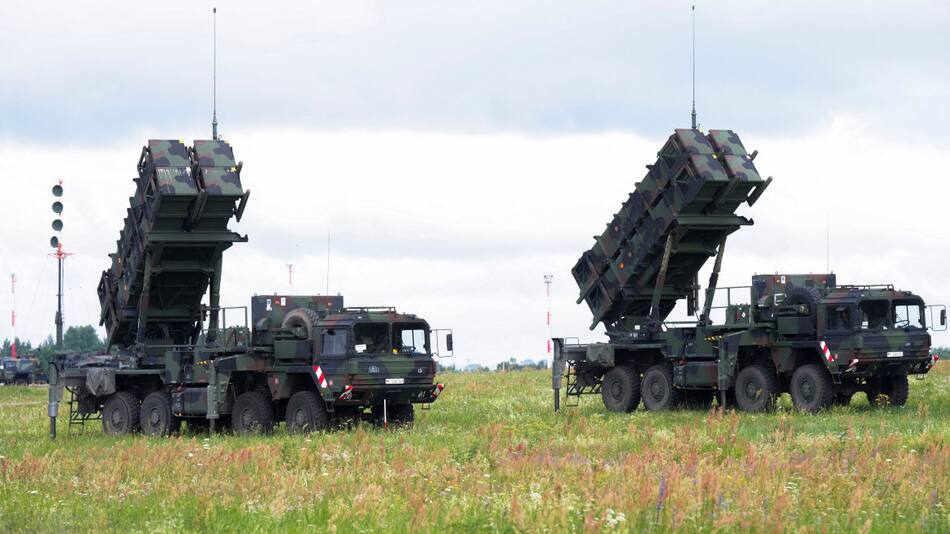 Lanzaderas de misiles Patriot. Foto: Reuters.
