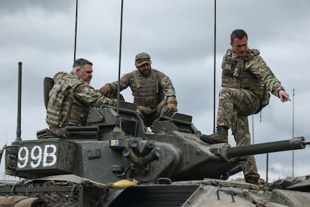 Soldados británicos. Foto: X @BritishArmy