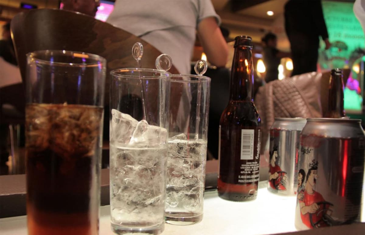 Venta de alcohol