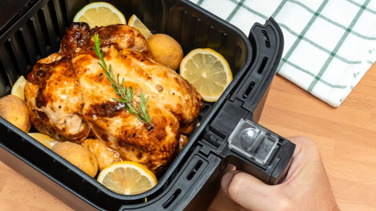 ¿Es saludable cocinar con la freidora de aire?: los médicos de Harvard tiene la respuesta