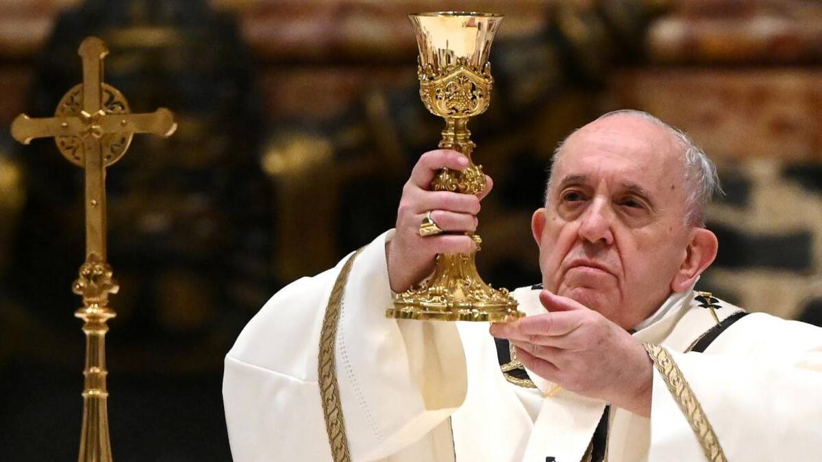 Papa Francisco en Misa de Gallo, REUTERS