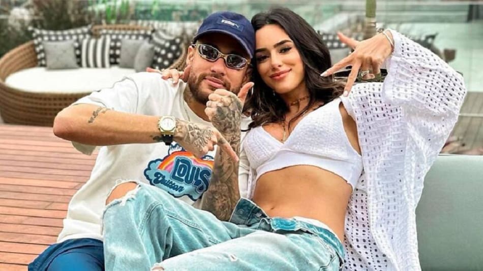 Neymar y Bruna Biancardi. Foto: Instagram