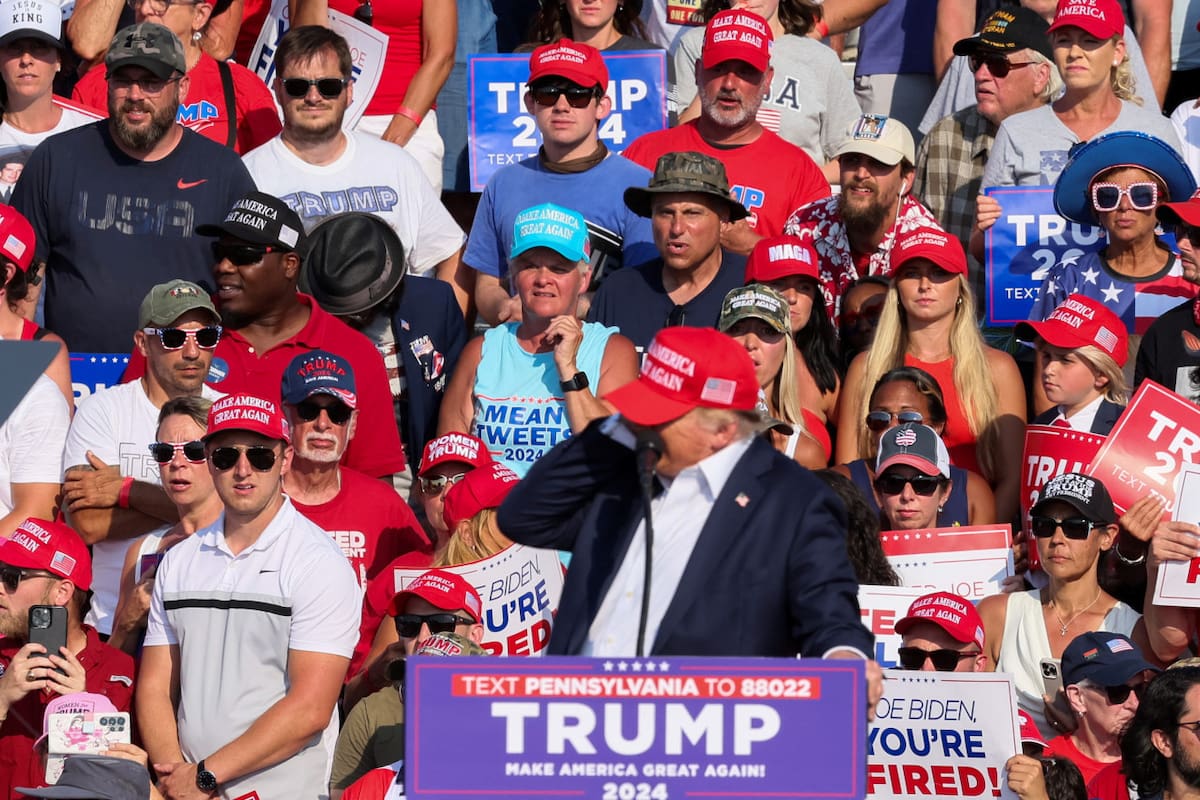 Atentado a Donald Trump. Foto: Reuters