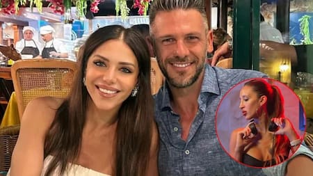 Evangelina Anderson y Martín Demichelis