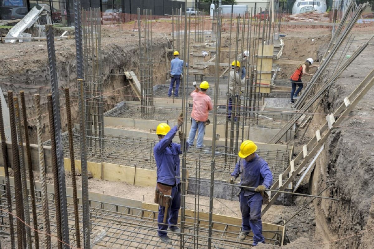 Construcción, industria. Foto: NA