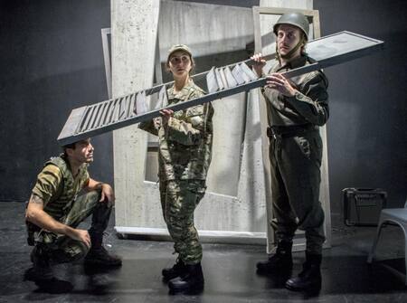 Delirio a Dúo - Obra de Teatro. FOTO: Más Prensa