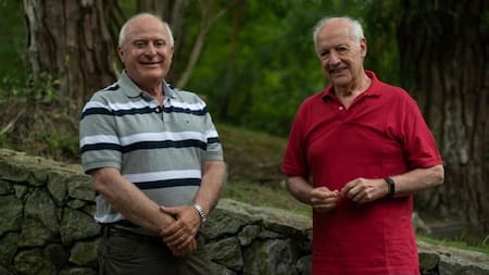 Roberto Lavagna y Miguel Lifschitz