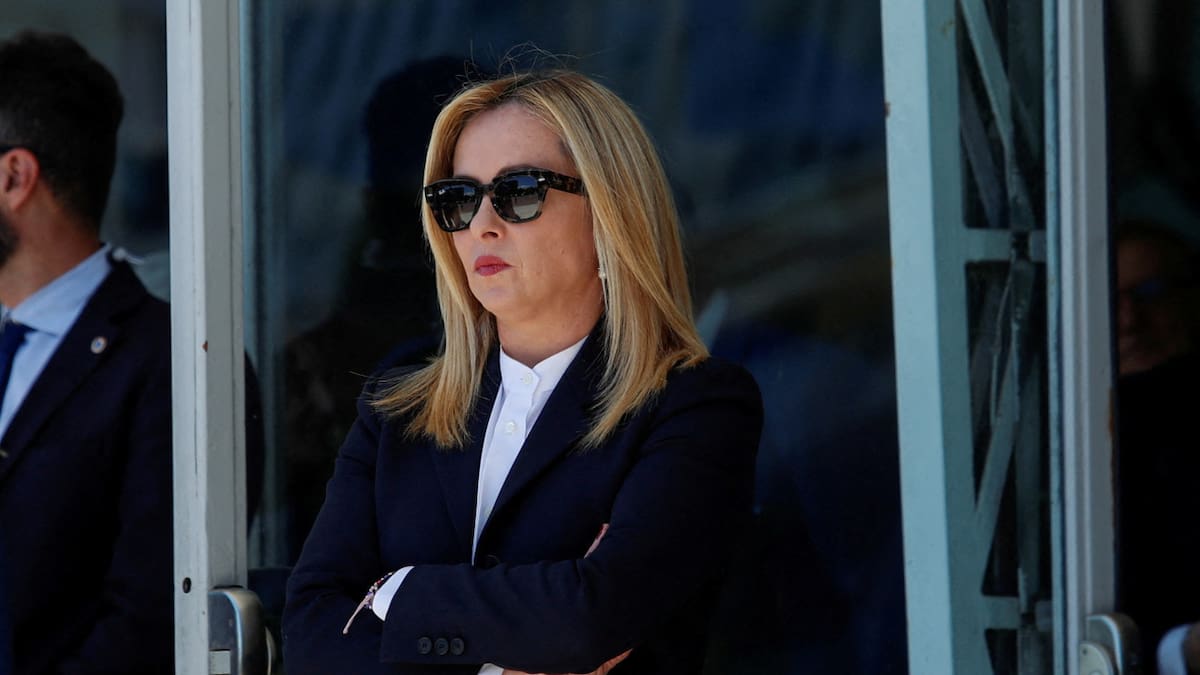Giorgia Meloni. Foto: REUTERS.