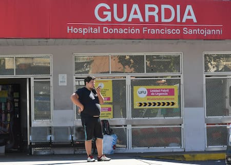 Guardia médica. Foto: NA.