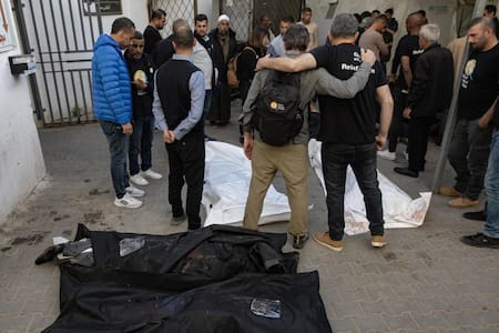 Ataque israelí a integrantes del Word Central Kitchen (WCK) en Gaza. Foto: EFE.