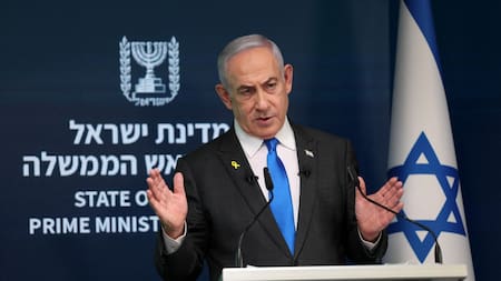 Benjamin Netanyahu, primer ministro de Israel. Foto: Reuters.