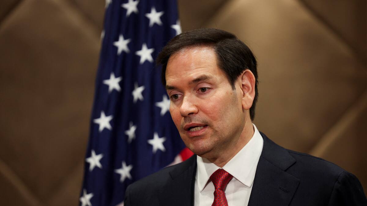 El secretario de Estado de Estados Unidos, Marco Rubio. Foto: Reuters.