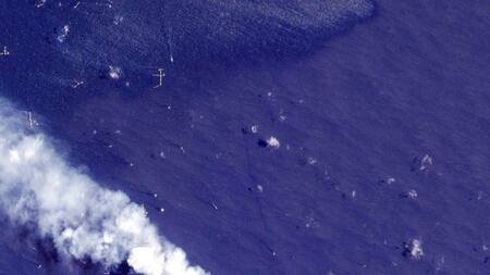 Expertos denuncian una gran derrame de petróleo en México. Foto: @cadenapolitica