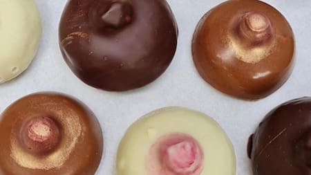 "Tetas de chocolate", una particular propuesta para regalar en el Día de la Madre, NA