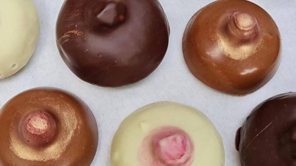 "Tetas de chocolate", una particular propuesta para regalar en el Día de la Madre, NA