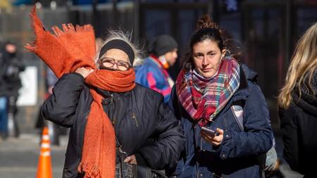 Frío en el AMBA. Foto: NA