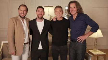 Messi debutó en Los Protectores. Foto: NA.