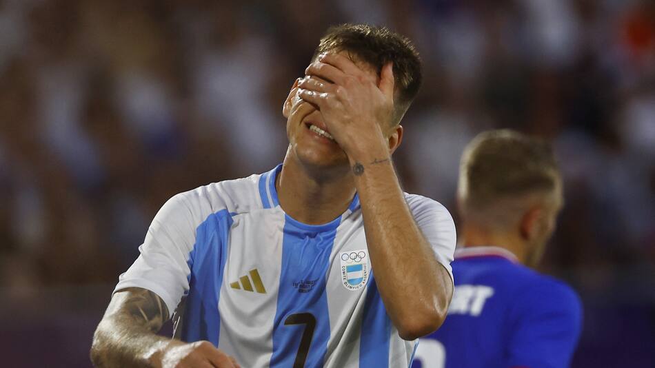 Francia; Argentina Sub 23; Juegos Olímpicos de París 2024. Foto: Reuters