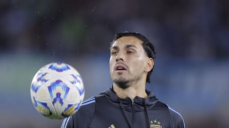 Leandro Paredes en la Selección argentina. Foto: EFE/ Juan Ignacio Roncoroni