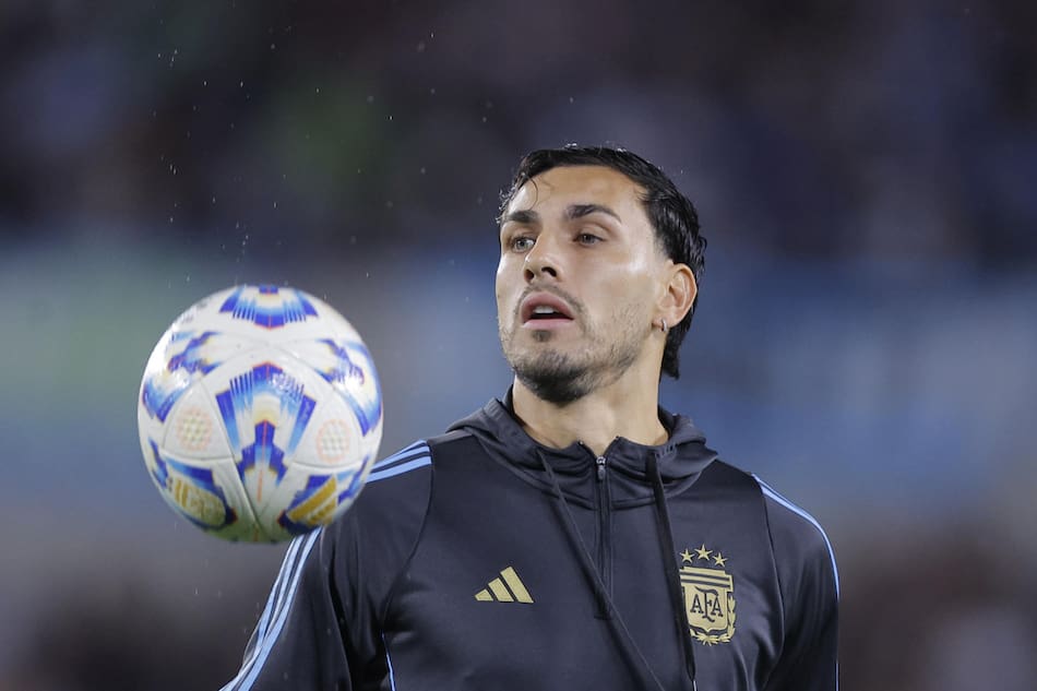 Leandro Paredes en la Selección argentina. Foto: EFE/ Juan Ignacio Roncoroni