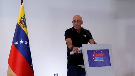 Jorge Rodríguez, jefe de campaña de Nicolás Maduro. Foto: Reuters.