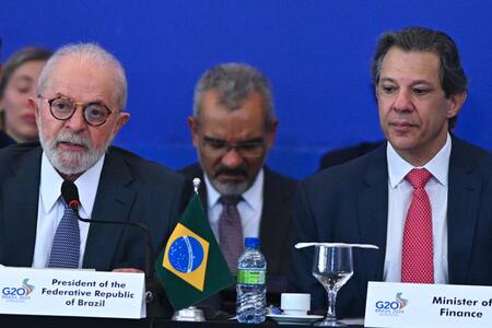 Lula da Silva y Fernando Haddad. Foto: EFE.