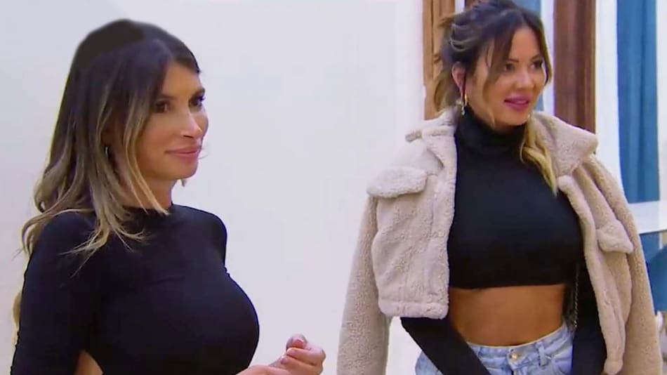 Karina Jelinek y Flor Parise. Foto: captura eltrece.