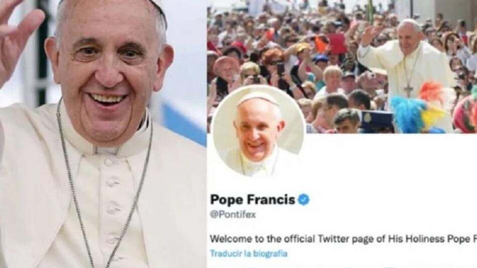 La cuenta de Twitter del Papa cumple 10 años.