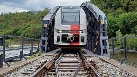 Tren checo. Foto: Instagram @ceskedrahy