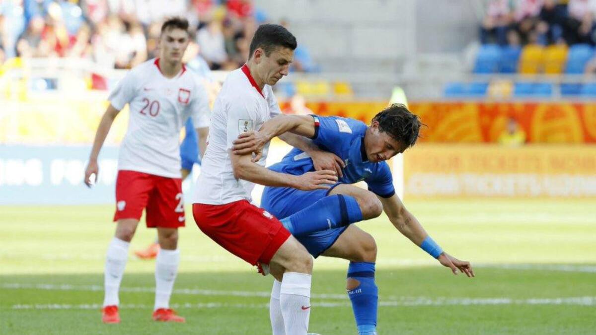 Selección Polonia vs. Selección Italia Mundial sub 20